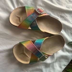 Kids Rainbow Sandals